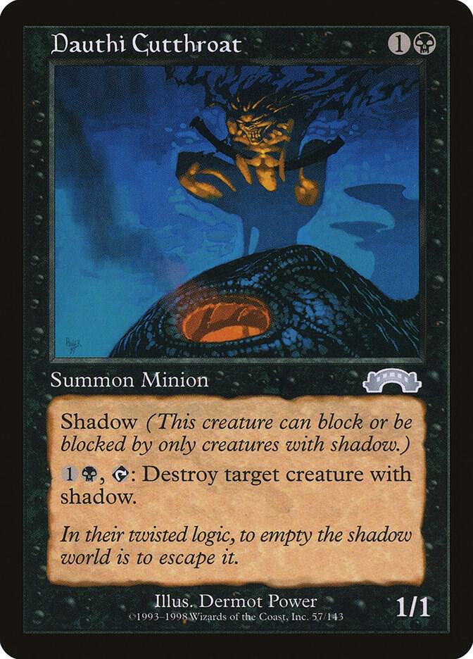 Dauthi Cutthroat 57 card from Exodus