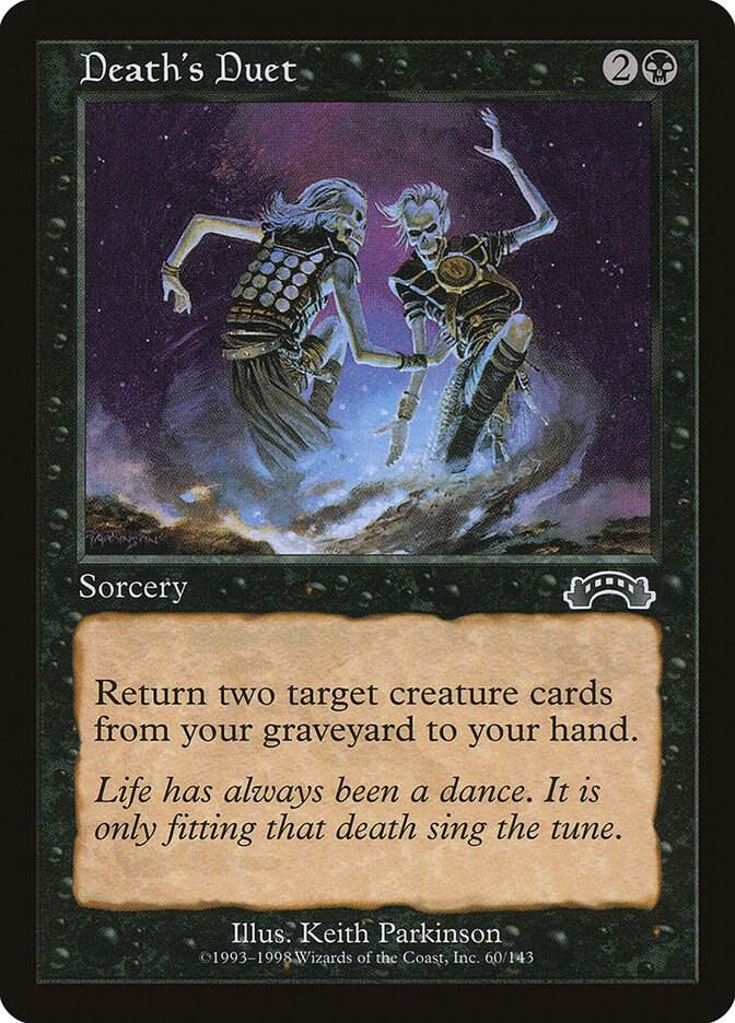 Death's Duet 60 card from Exodus