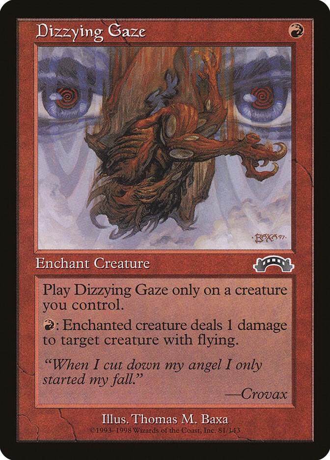 Dizzying Gaze 81 card from Exodus