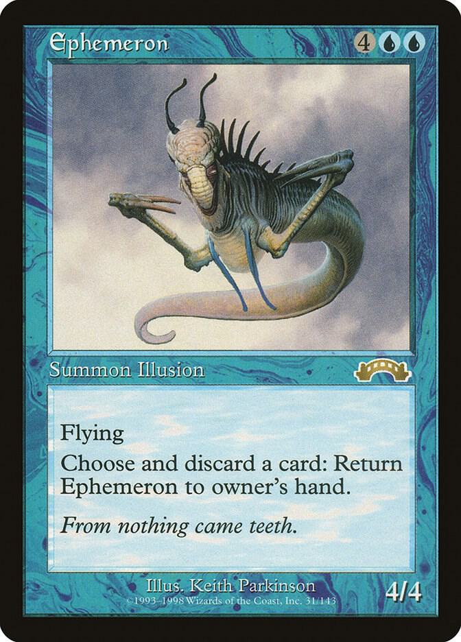 Ephemeron 31 card from Exodus