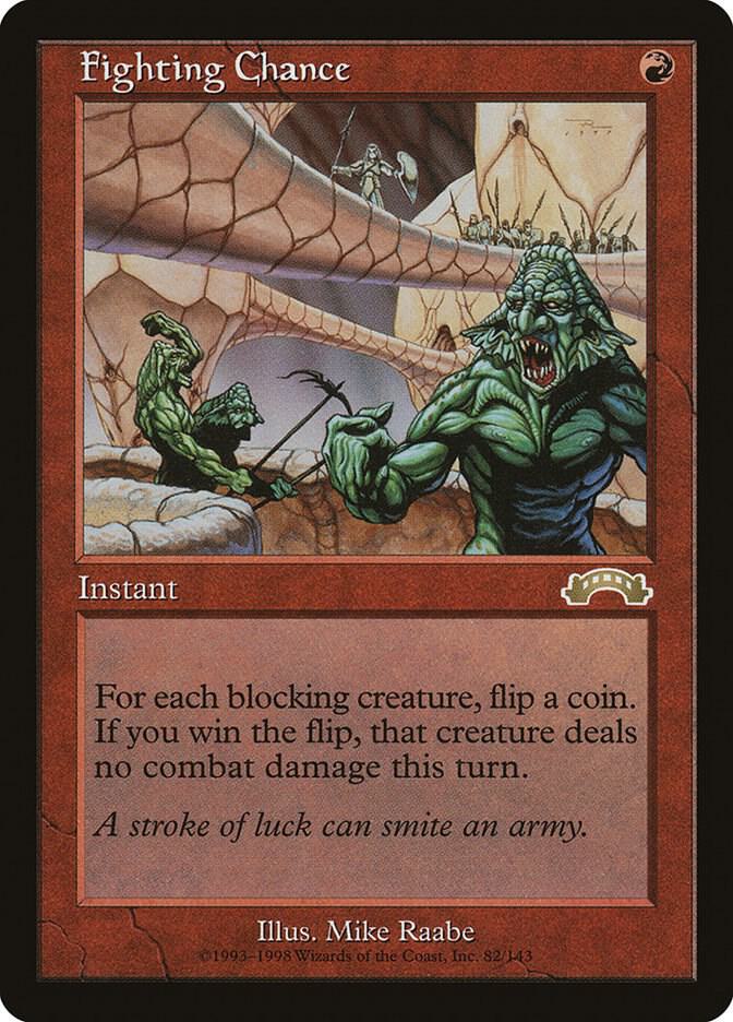 Fighting Chance 82 card from Exodus