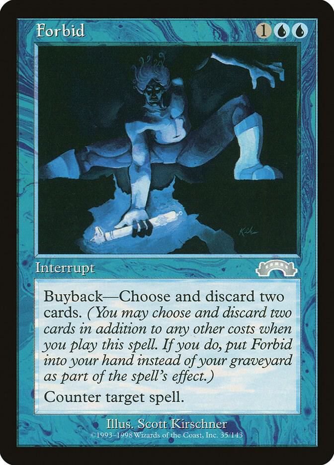 Forbid 35 card from Exodus