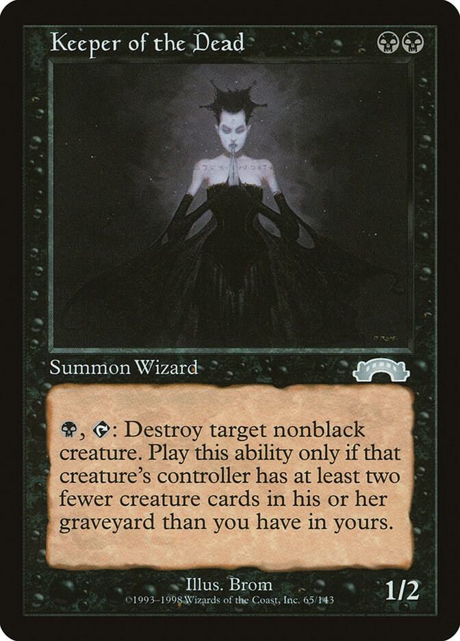 Keeper of the Dead 65 card from Exodus