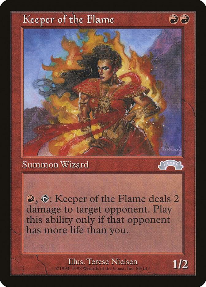 Keeper of the Flame 85 card from Exodus