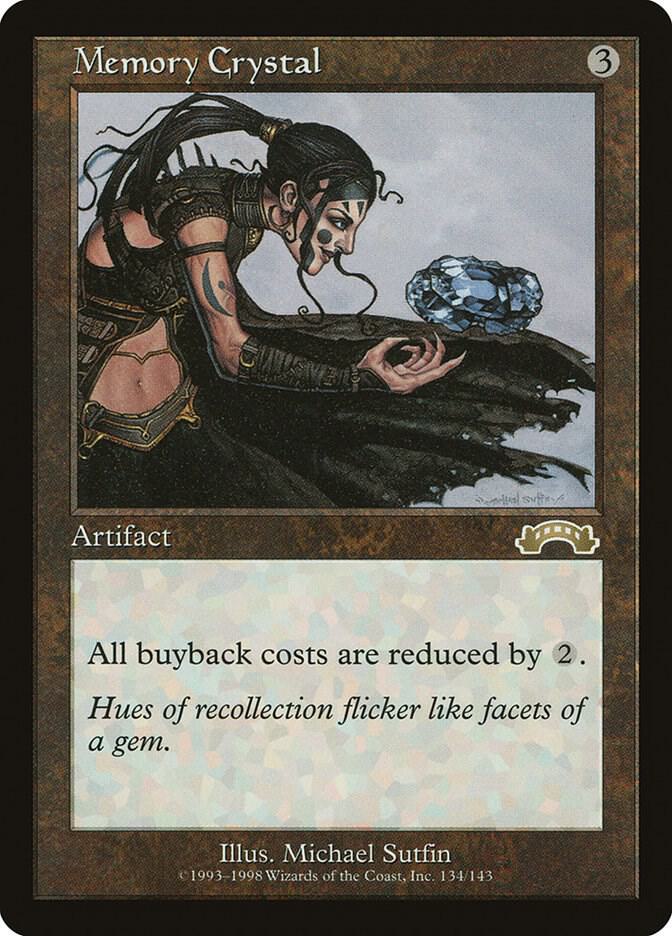 Memory Crystal 134 card from Exodus