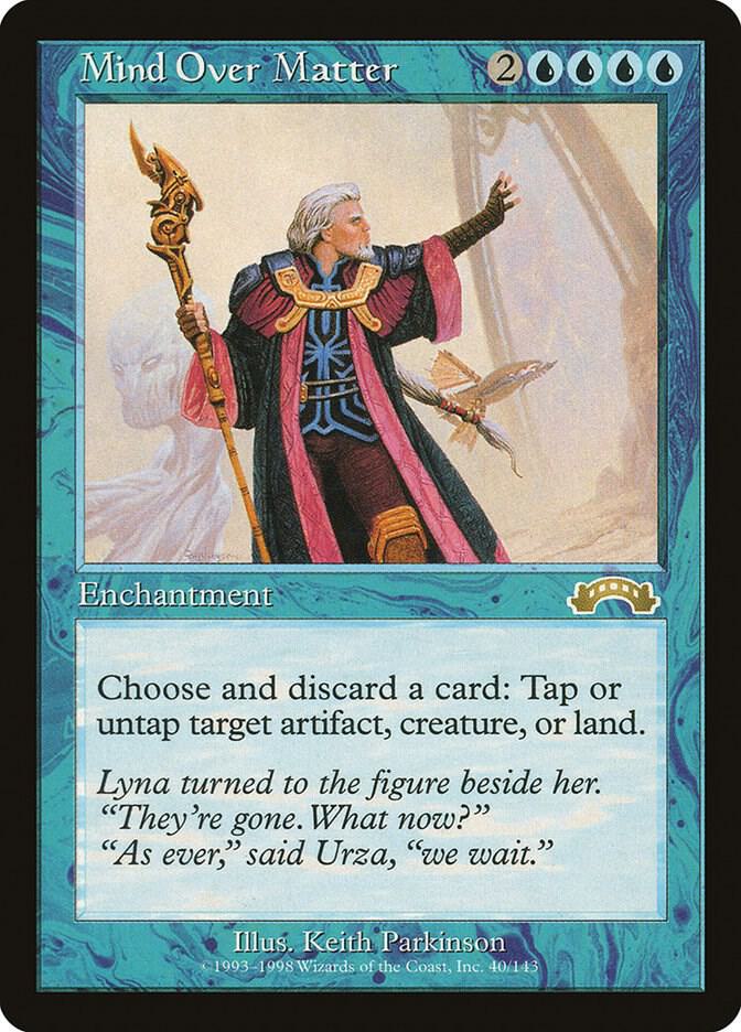 Mind Over Matter 40 card from Exodus