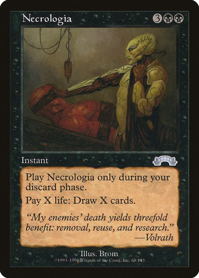 Necrologia 68 card from Exodus