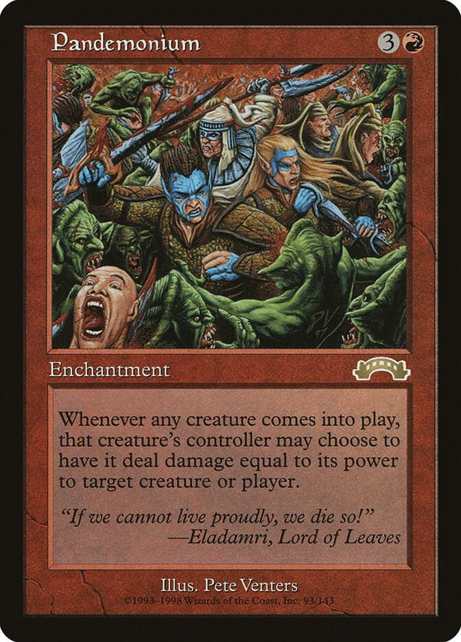 Pandemonium 93 card from Exodus