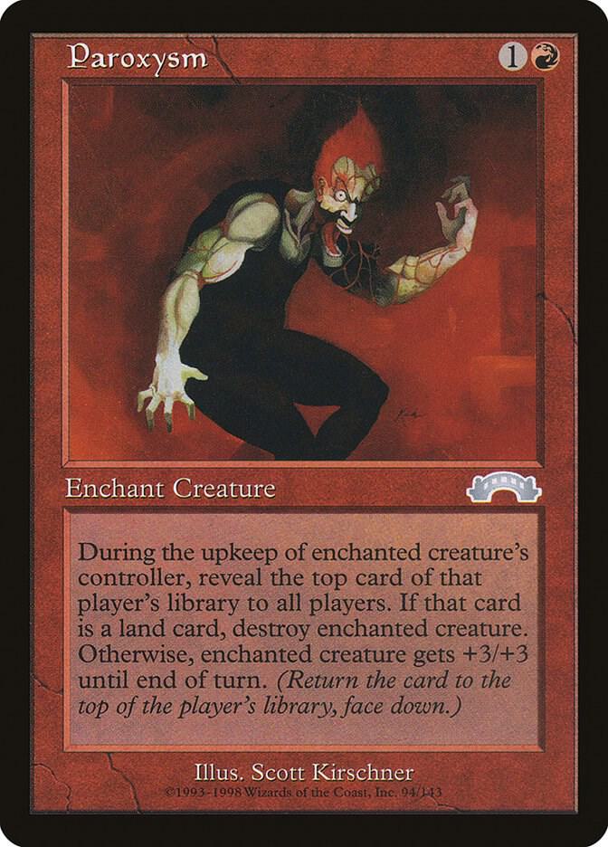 Paroxysm 94 card from Exodus