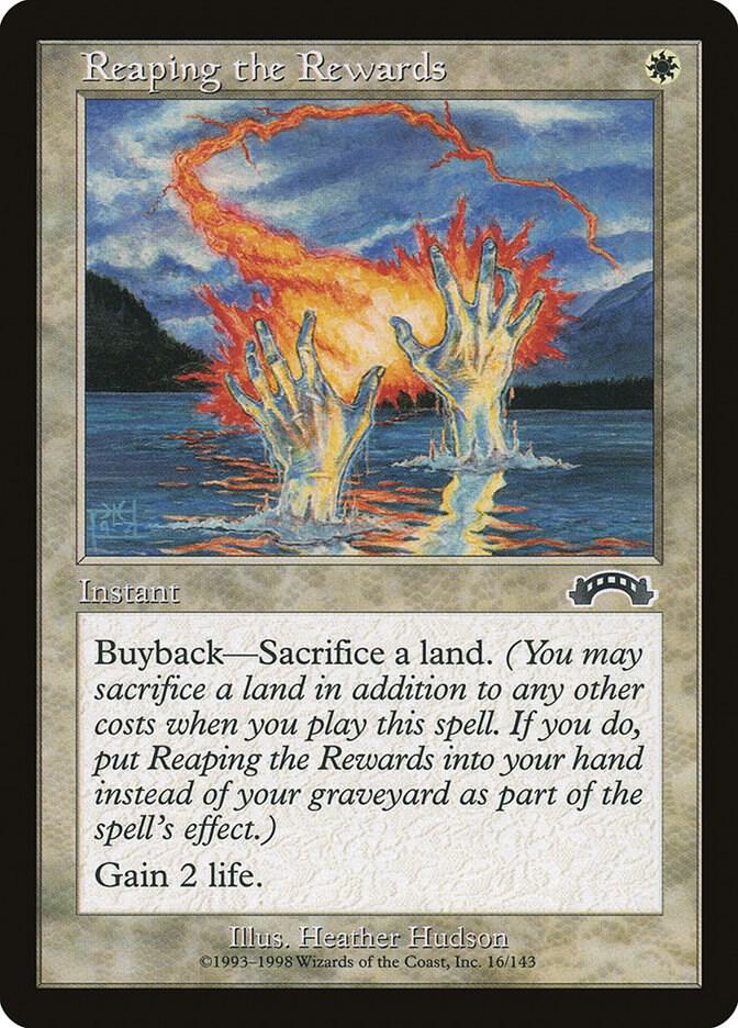 Reaping the Rewards 16 card from Exodus