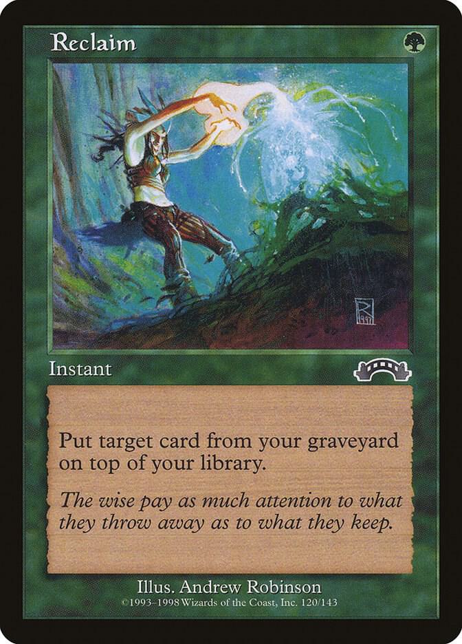 Reclaim 120 card from Exodus