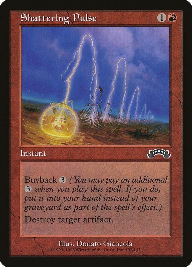 Shattering Pulse 102 card from Exodus