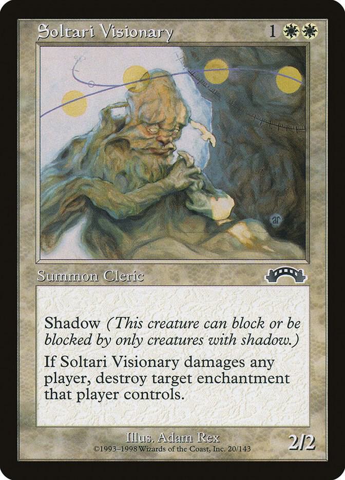 Soltari Visionary 20 card from Exodus