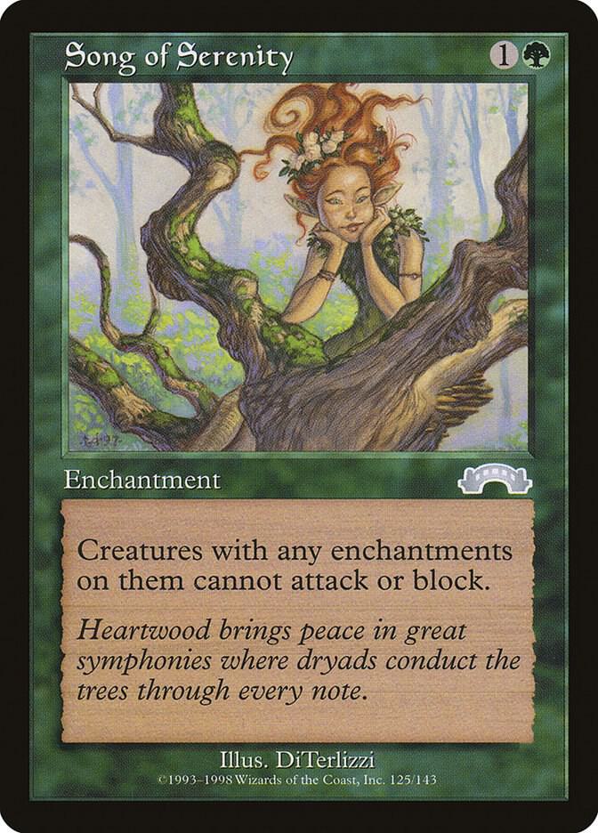 Song of Serenity 125 card from Exodus