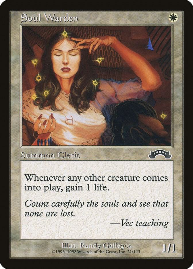 Soul Warden 21 card from Exodus