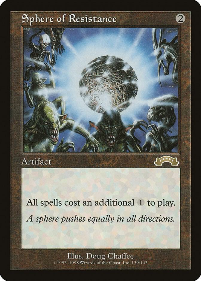 Sphere of Resistance 139 card from Exodus