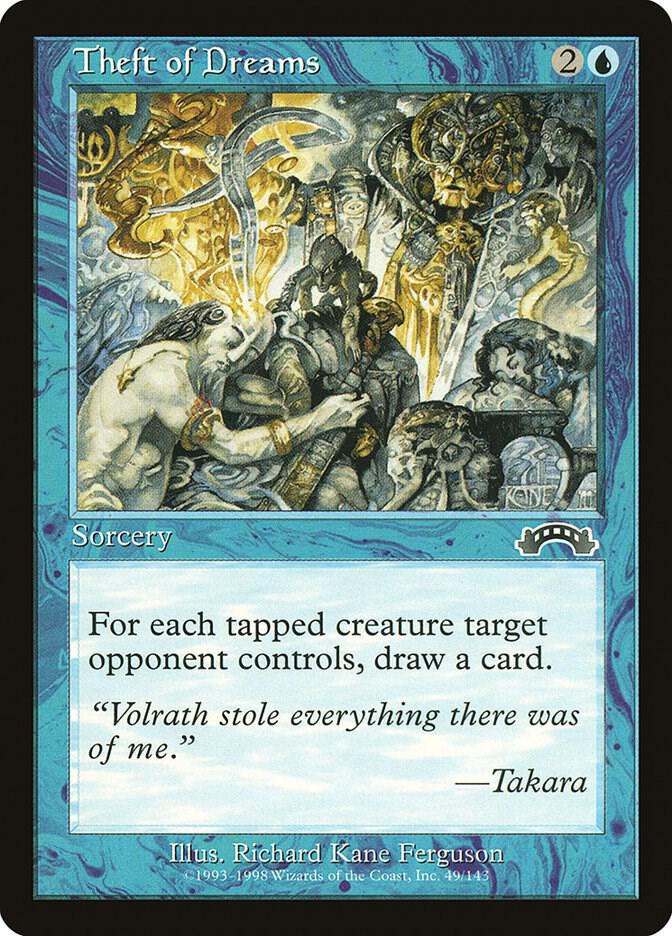 Theft of Dreams 49 card from Exodus