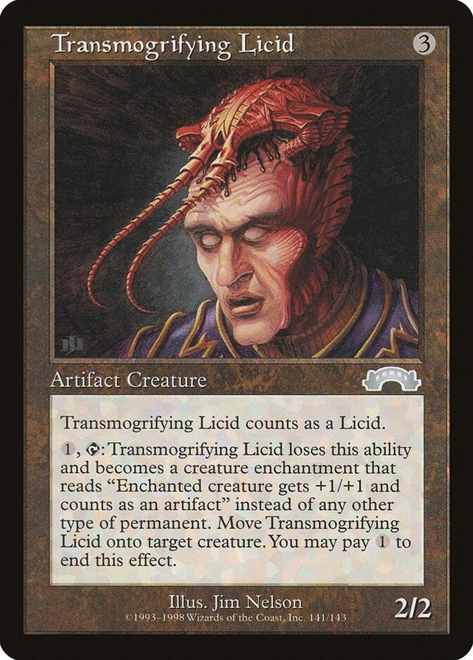 Transmogrifying Licid 141 card from Exodus