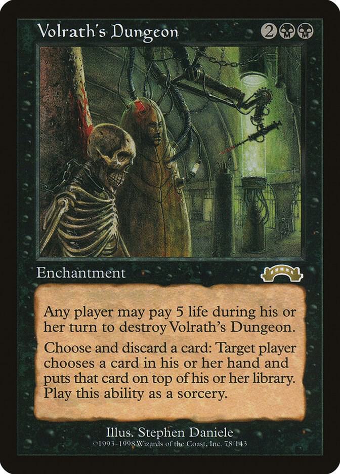 Volrath's Dungeon 78 card from Exodus