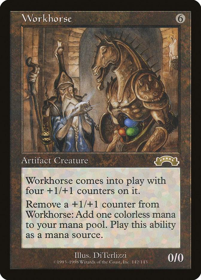 Workhorse 142 card from Exodus