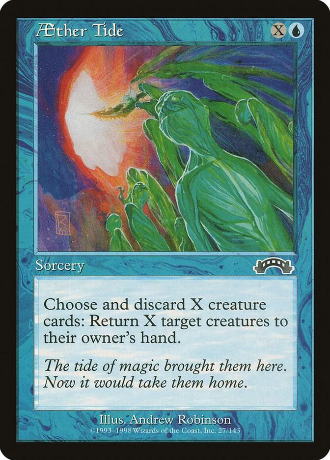 Aether Tide 27 card from Exodus