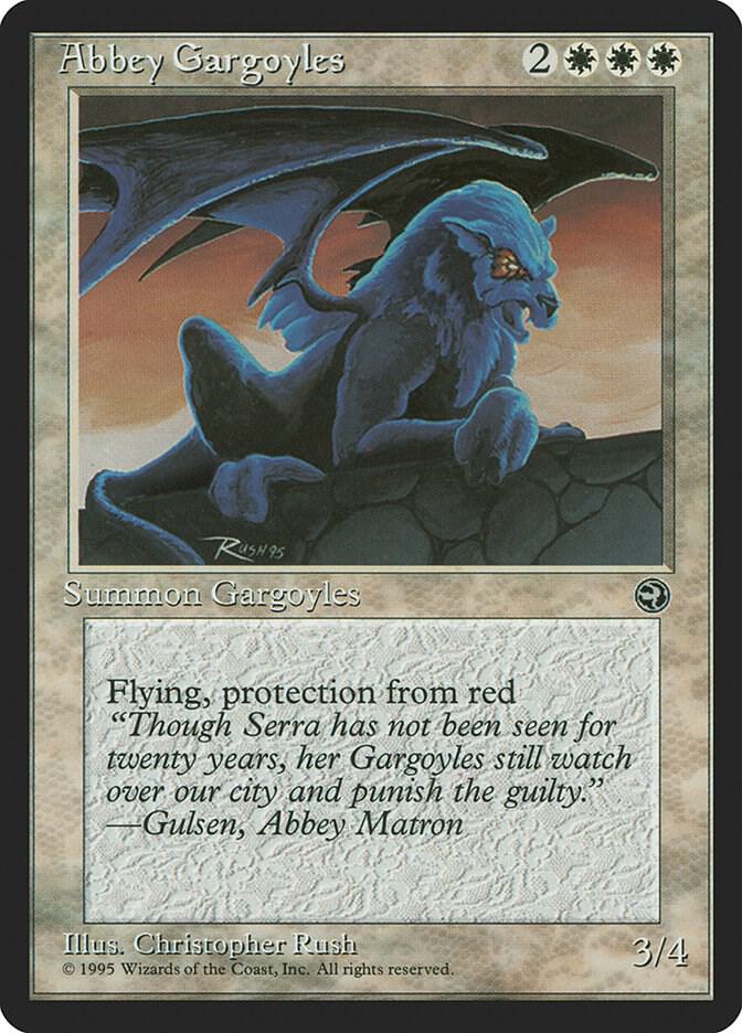 Abbey Gargoyles card from Homelands
