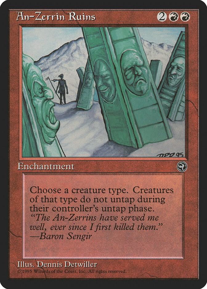 An-Zerrin Ruins card from Homelands