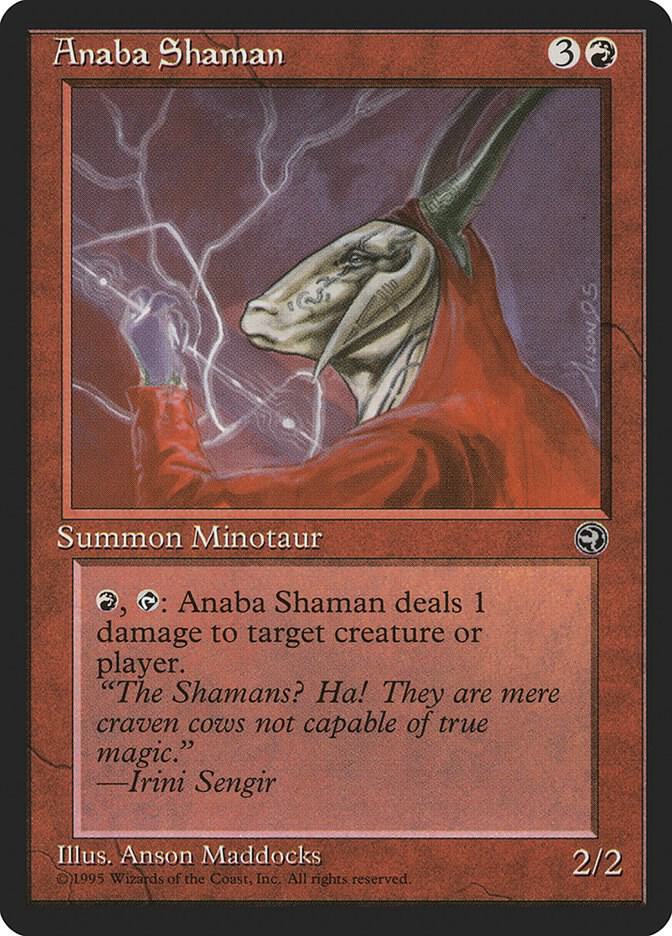 Anaba Shaman card from Homelands