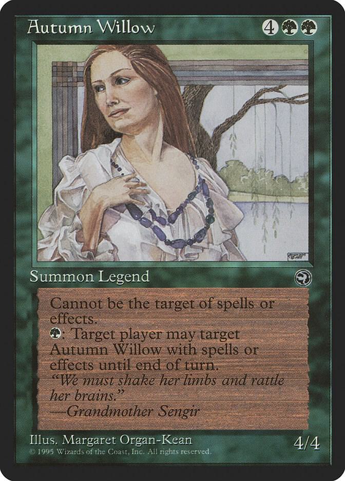 Autumn Willow card from Homelands