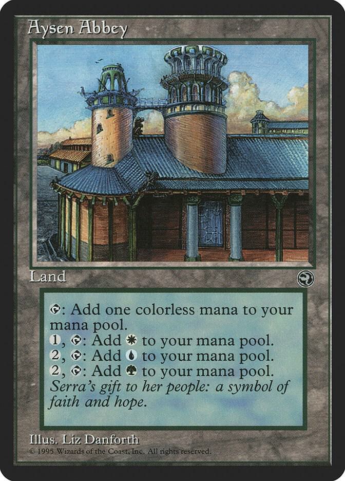Aysen Abbey card from Homelands