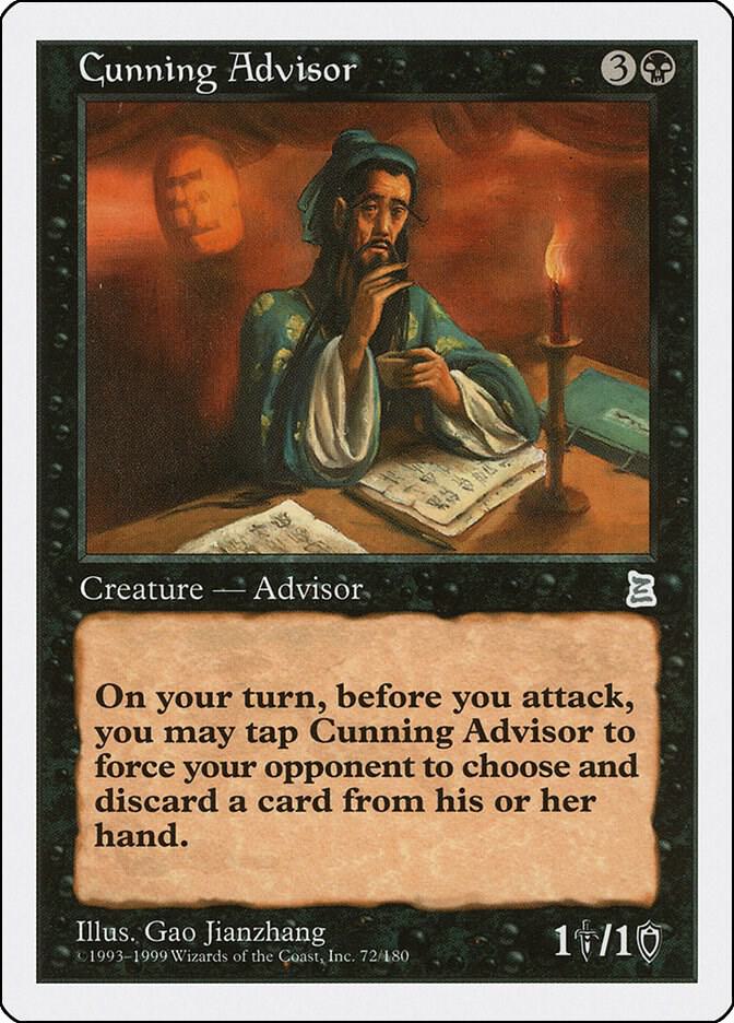 Cunning Advisor 72 card from Portal Three Kingdoms