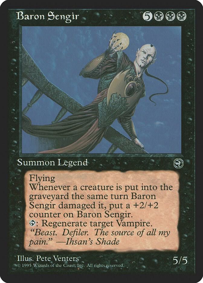 Baron Sengir card from Homelands