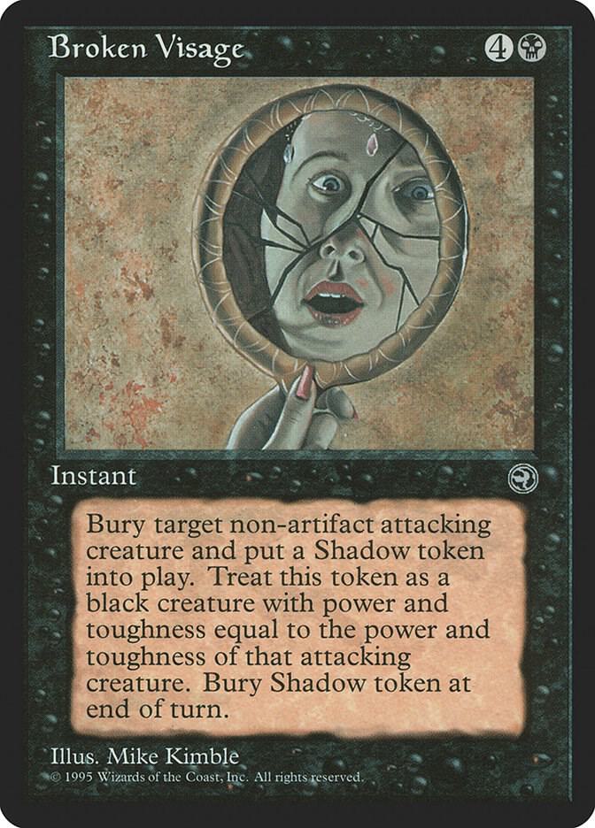 Broken Visage card from Homelands