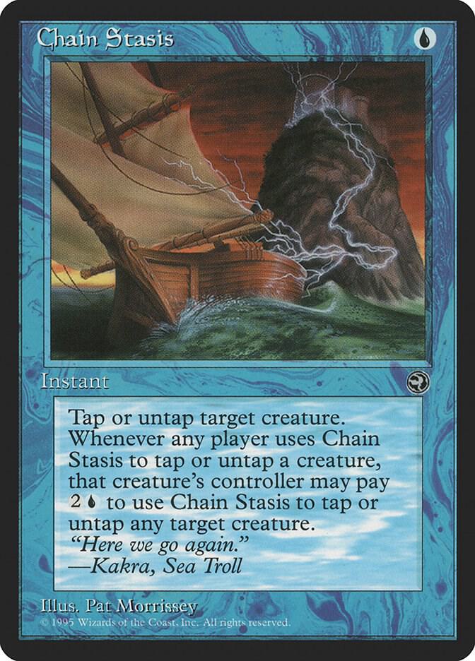Chain Stasis card from Homelands