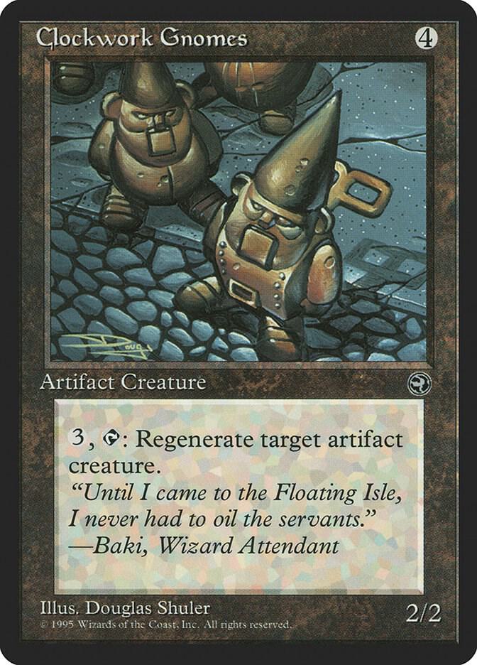 Clockwork Gnomes card from Homelands