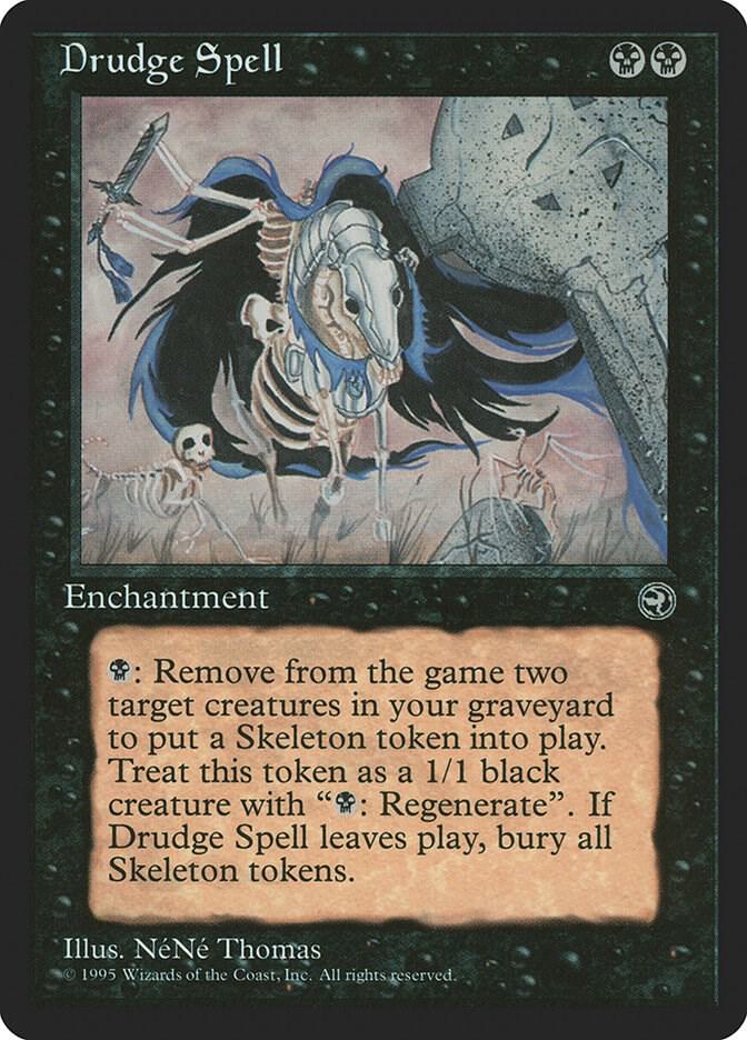 Drudge Spell card from Homelands