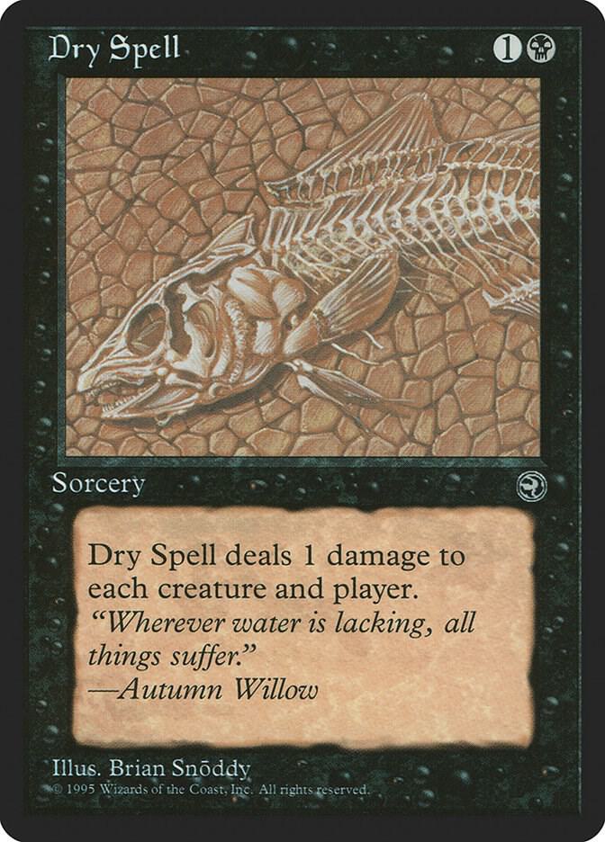Dry Spell card from Homelands