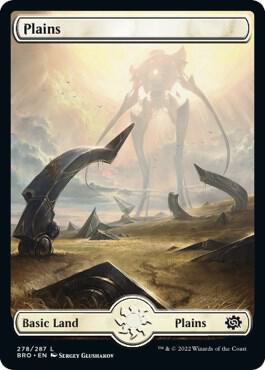 Plains - Full Art 278 card from The Brothers' War