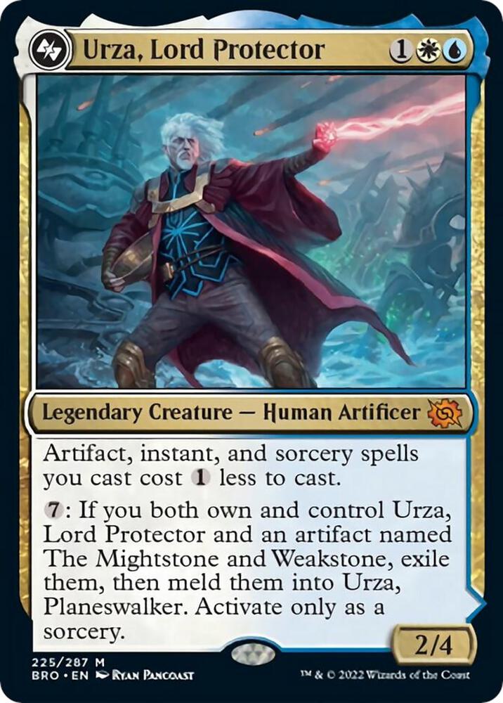 Urza, Lord Protector 225 card from The Brothers' War
