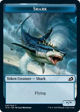 Shark // Shark Double-Sided Token (Pioneer 2022) 7 card from Unique and Miscellaneous Promos