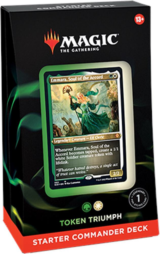 Starter Commander Deck - Token Triumph card from Starter Commander Decks