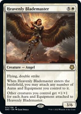 Heavenly Blademaster 11 card from Magic Game Night: Free-For-All