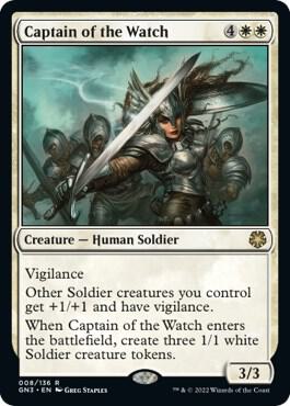 Captain of the Watch 8 card from Magic Game Night: Free-For-All