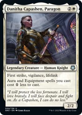 Danitha Capashen, Paragon 9 card from Magic Game Night: Free-For-All