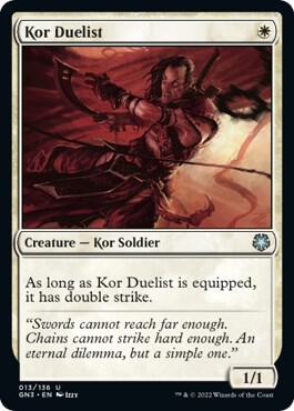 Kor Duelist 13 card from Magic Game Night: Free-For-All