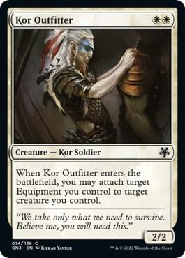 Kor Outfitter 14 card from Magic Game Night: Free-For-All