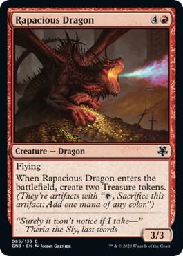 Rapacious Dragon 85 card from Magic Game Night: Free-For-All