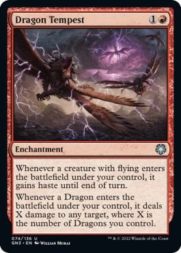 Dragon Tempest 74 card from Magic Game Night: Free-For-All