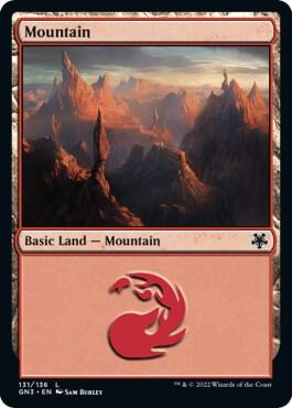 Mountain 131 card from Magic Game Night: Free-For-All