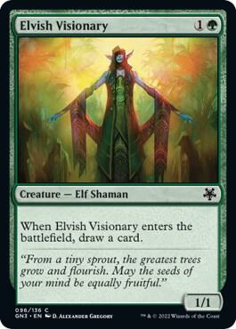 Elvish Visionary 96 card from Magic Game Night: Free-For-All